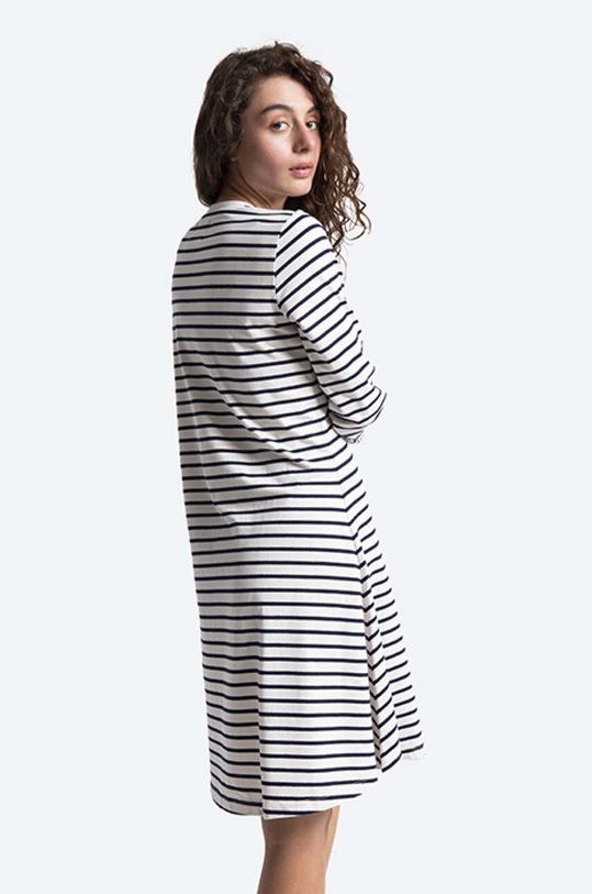 Одежда Хлопковое платье Wood Wood Isa 10001100.2323 белый