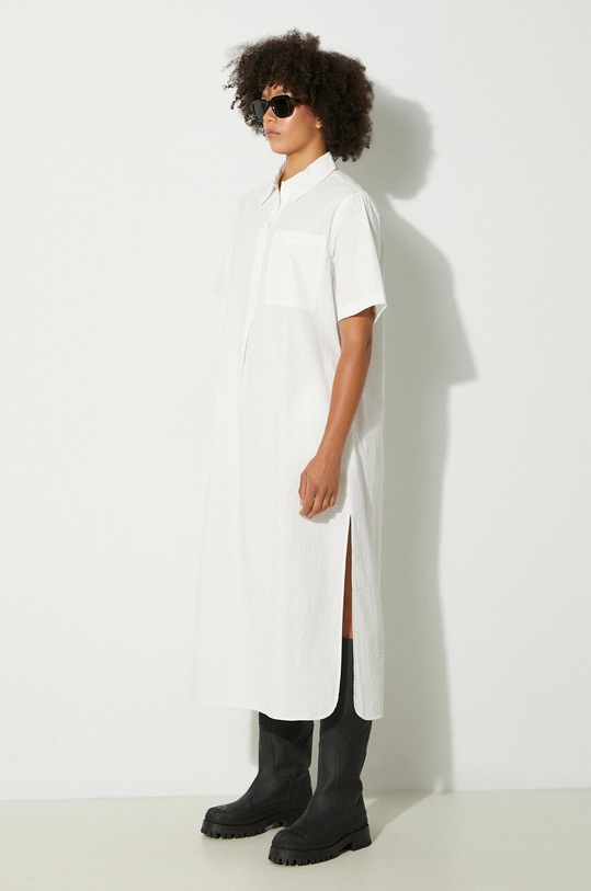 Clothing Wood Wood cotton dress Audrey 12211102.1172 white