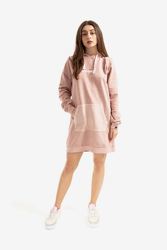 Ellesse sukienka bawełniana Triphala Dress SGM13152 różowy AA00