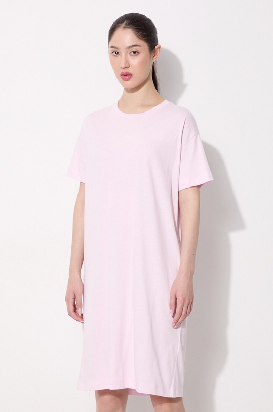 A.P.C. cotton dress pink COEIO.F05947
