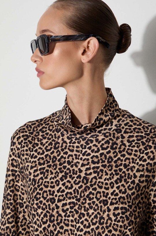 Платье A.P.C. LYAAR.F05988 коричневый