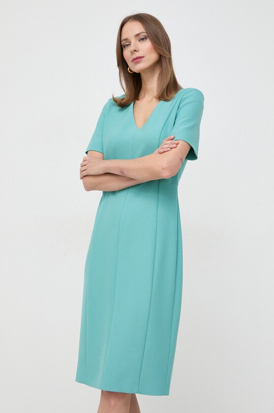 Šaty BOSS 50490044 zelená AA00