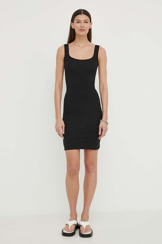 Samsoe Samsoe rochie SUE F00002018 negru AA00