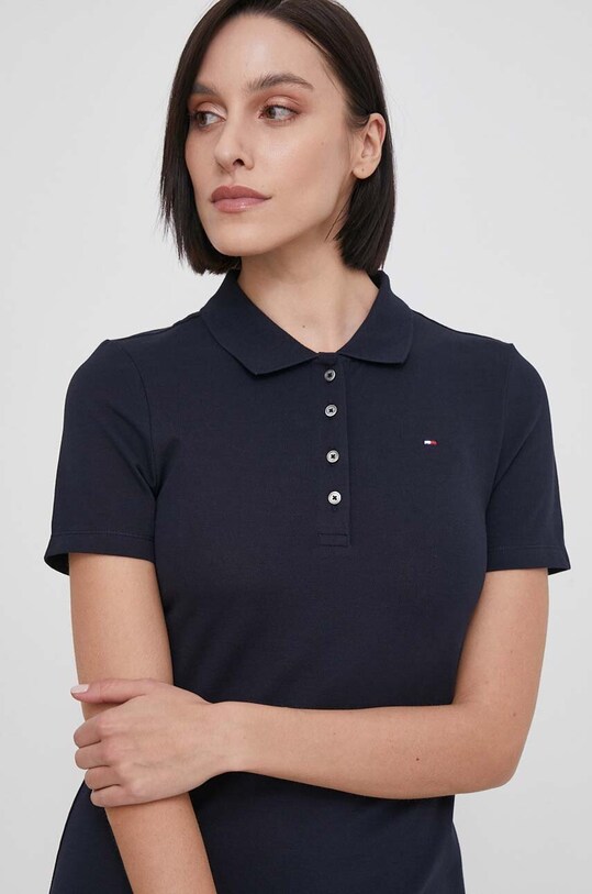 Платье Tommy Hilfiger тёмно-синий WW0WW42048