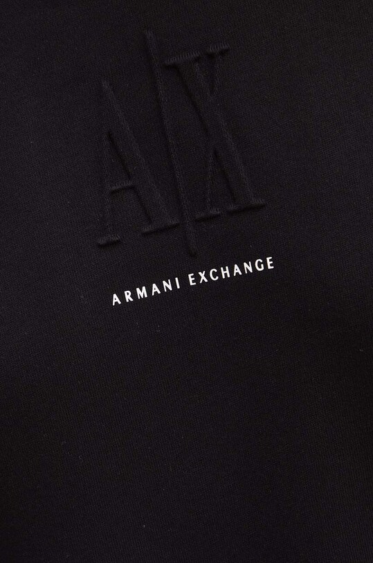 Armani Exchange sukienka bawełniana 8NYAGY.YJ68Z.NOS czarny