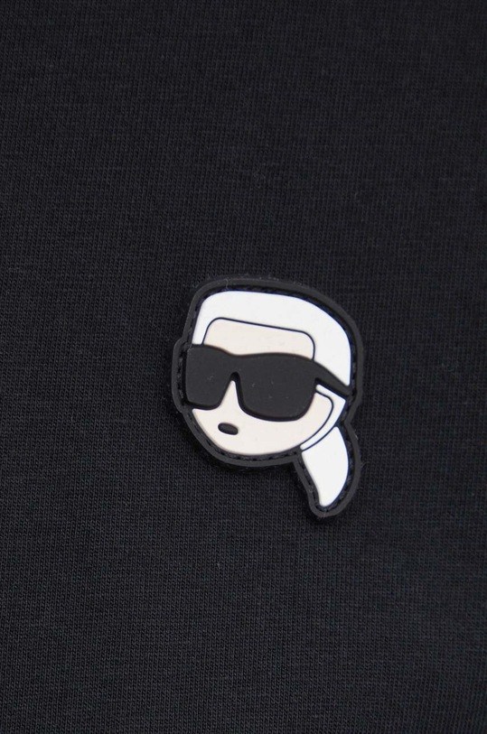 Bavlnené šaty Karl Lagerfeld 245W1352 čierna