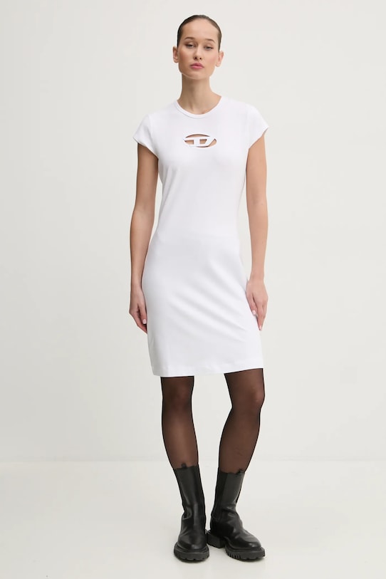 Diesel rochie D-ANGIEL A06270.0AFAA alb AA00