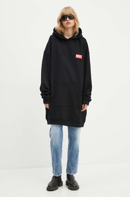 Платье Diesel D-BOXT-HOOD-LAB A14930.0ILAC чёрный AA00