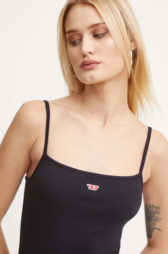 Šaty Diesel D-MOKKY-LS-MICRODIV čierna A14956.0EJAI