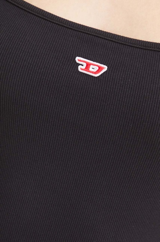 Šaty Diesel D-MOKKY-LS-MICRODIV A14956.0EJAI čierna