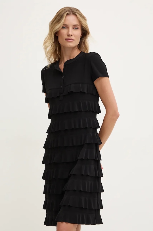 Joseph Ribkoff rochie mini negru 211350NOS