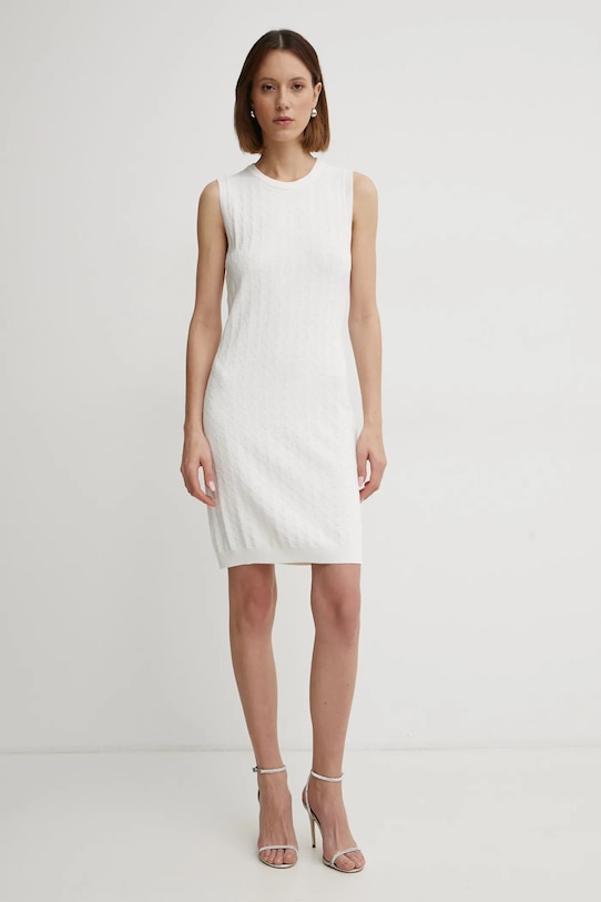 Armani Exchange rochie 8NYA9A.YMH6Z.NOS bej AA00