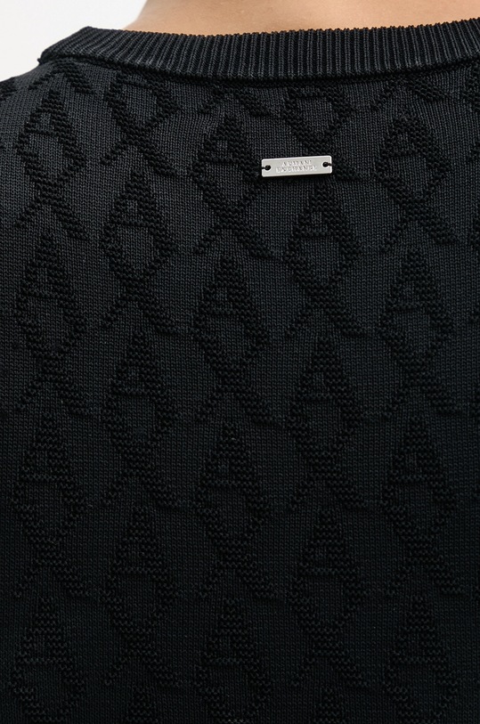 Armani Exchange sukienka 8NYA9A.YMH6Z.NOS czarny
