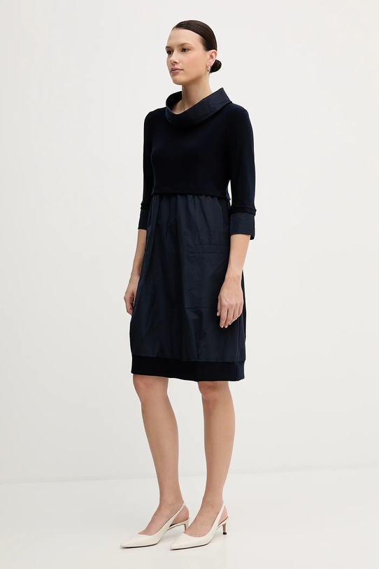 Joseph Ribkoff sukienka 173444NOS granatowy AA00