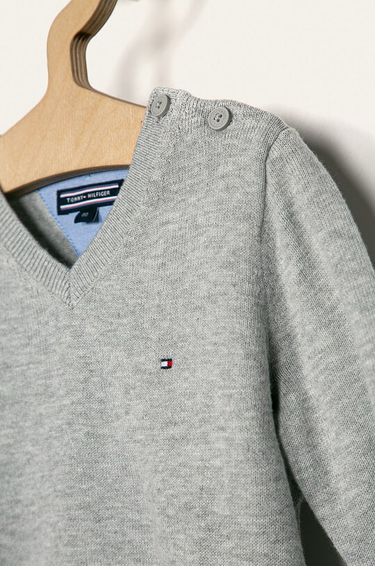 Tommy Hilfiger - Sweter dziecięcy 80-176 cm KB0KB03978 szary AA00