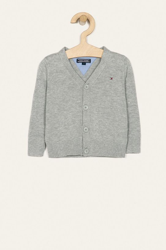 Tommy Hilfiger - Gyerek kardigán 74-176 cm szürke KB0KB03979