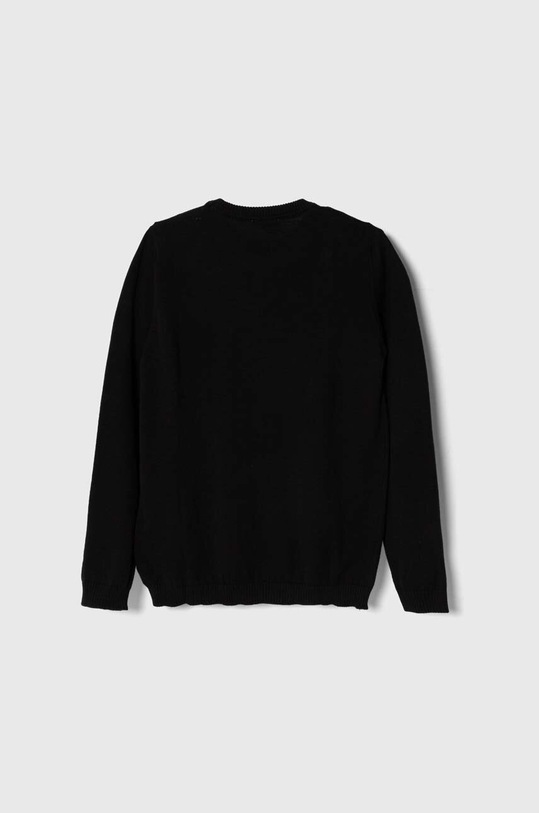 Παιδικό βαμβακερό πουλόβερ United Colors of Benetton 1098Q1072.G.Continuativ μαύρο AA00