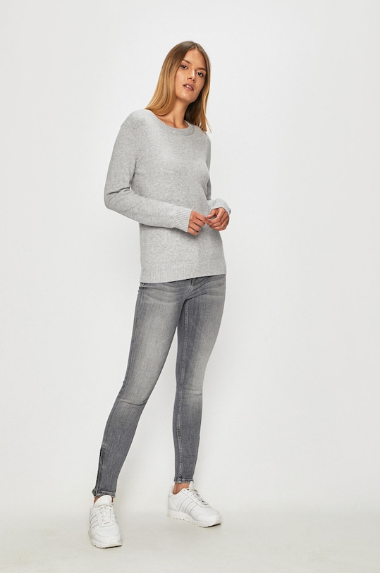 Vila - Sveter 14054177 sivá AA00