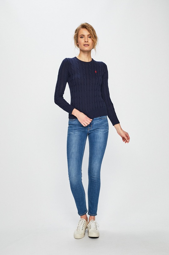 Polo Ralph Lauren - Sveter tmavomodrá 211580009007