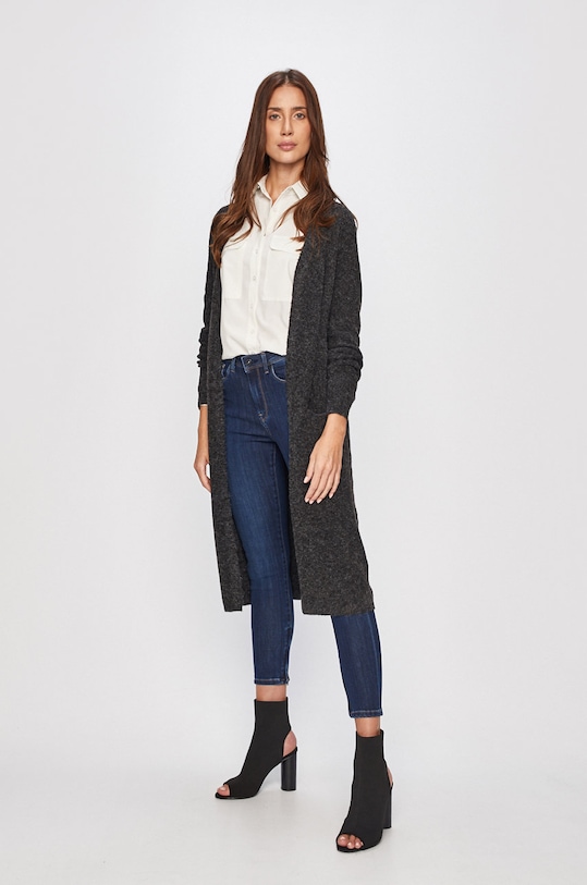 Vero Moda - Kardigan 10215434 czarny AA00