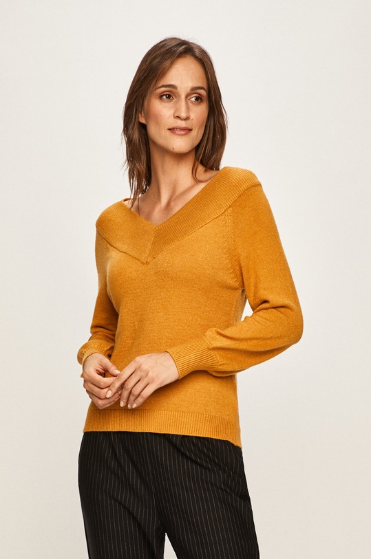 Jacqueline de Yong - Svetr V výstřih zelená 15184756