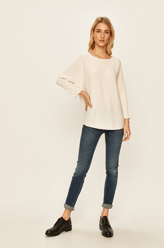Vero Moda - Sweter 10210570 biały AA00