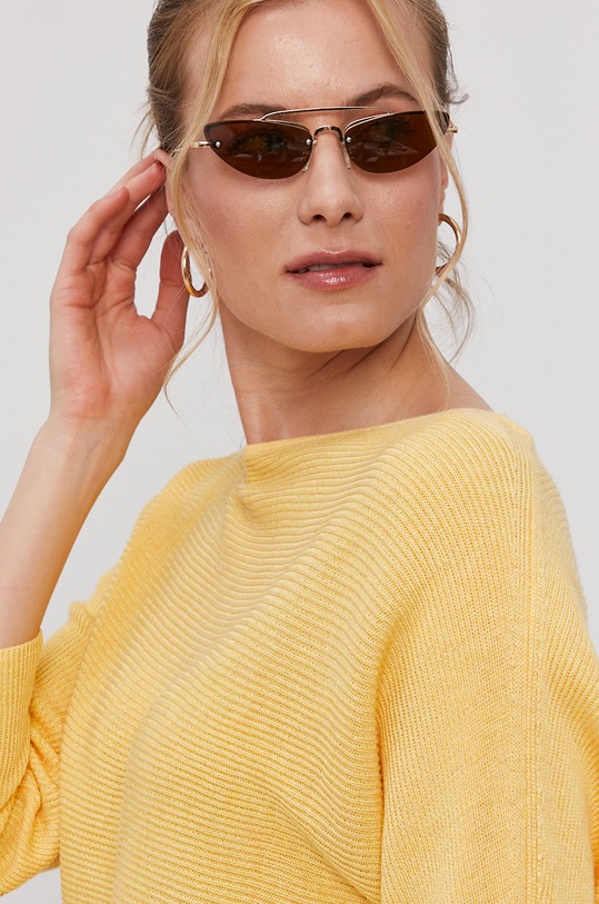 Vero Moda - Sweter żółty 10210570
