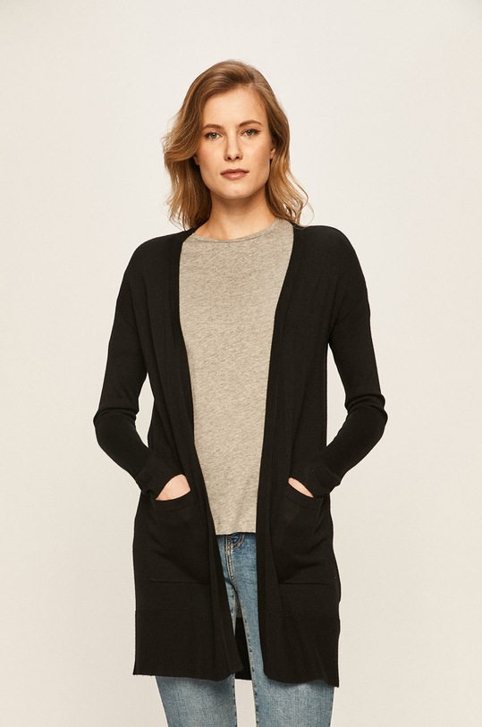 Vero Moda - Cardigan uni negru 10223704