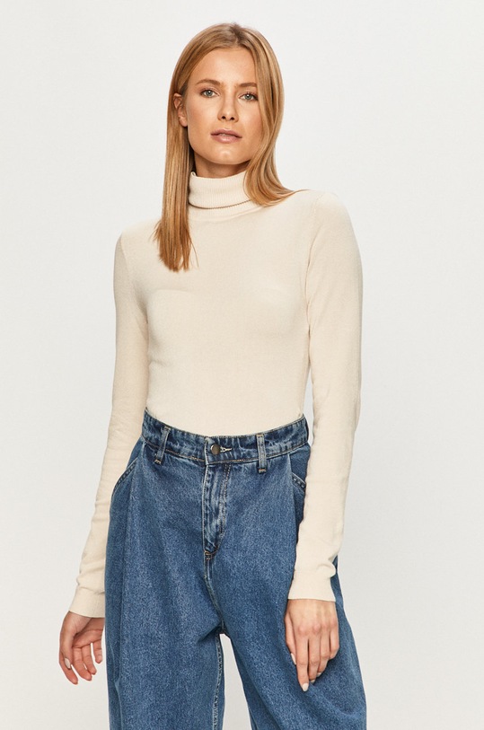 Vero Moda - Pulover subtiri bej 10231630