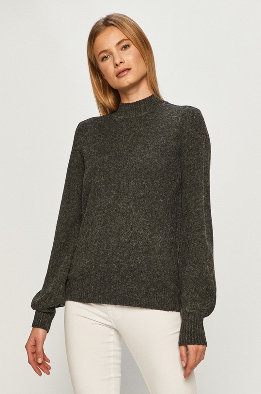 Vila - Sweter pozostałe szary 14056507