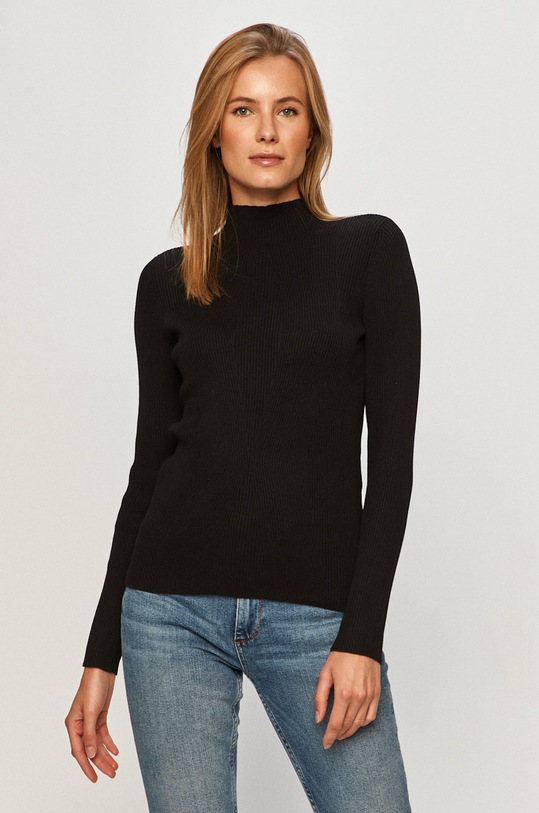 Vila - Svetr polorolák černá 14056524