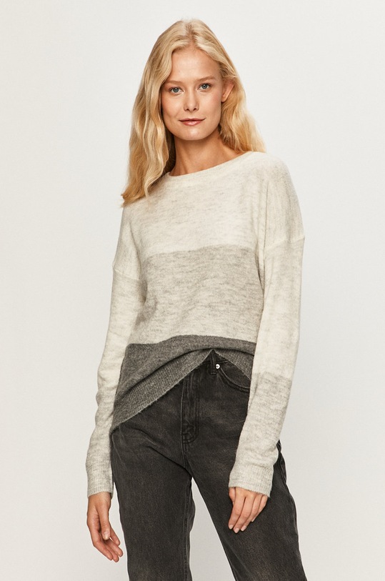 Jacqueline de Yong - Sweter pozostałe szary 15207830