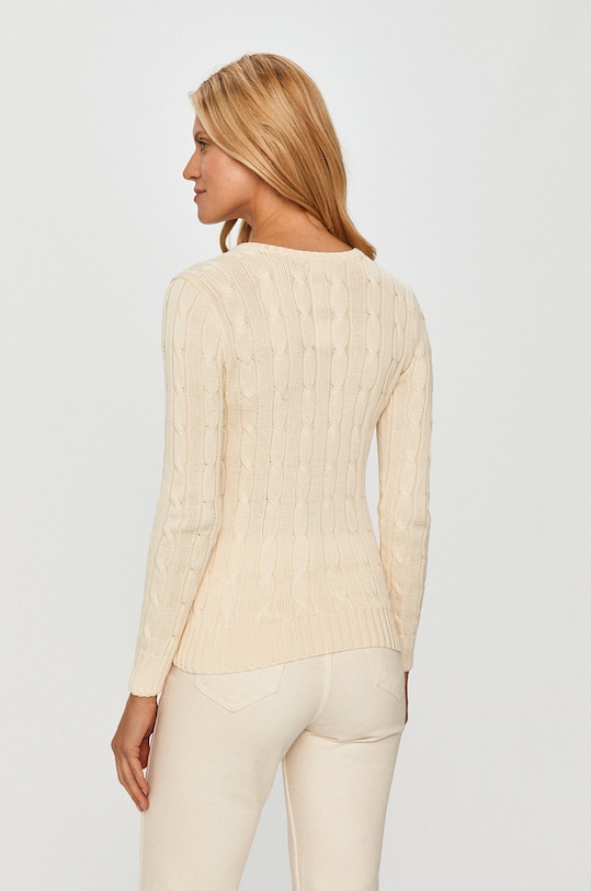 Odzież Polo Ralph Lauren sweter 211580008026 beżowy