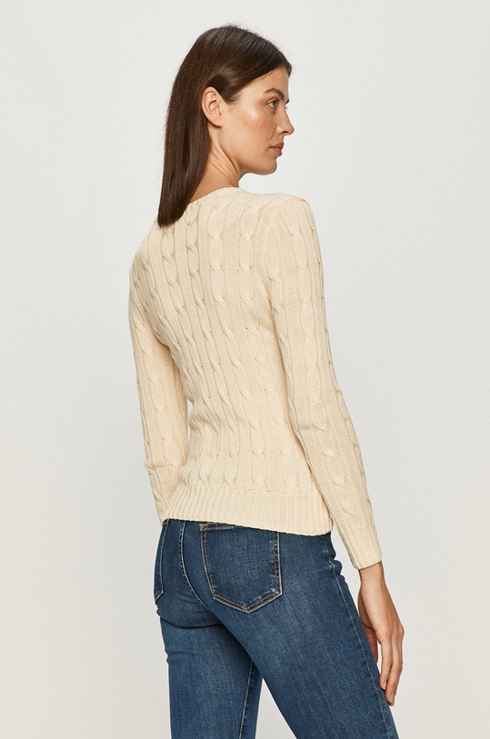 Odzież Polo Ralph Lauren sweter 211580009027 beżowy
