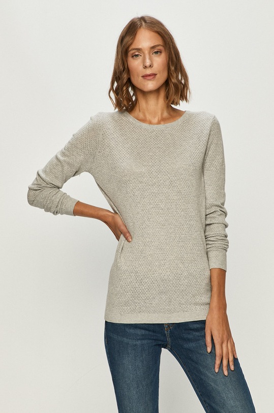 Vero Moda - Sweter pozostałe szary 10223540
