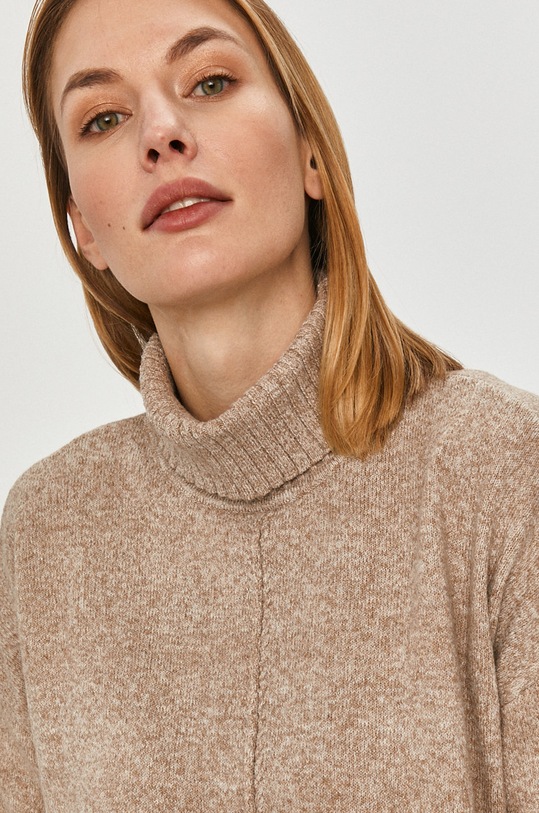 Noisy May - Sweter beżowy 27012454