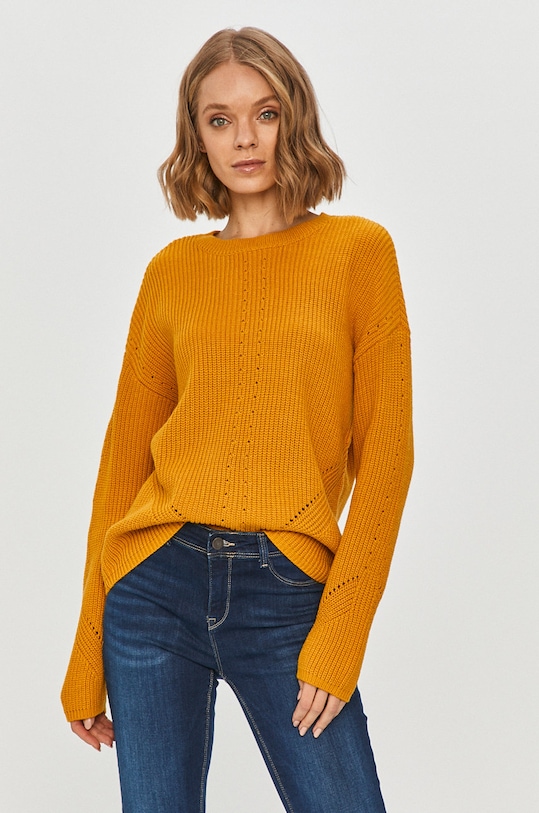 Pieces - Sweter pozostałe pomarańczowy 17100760