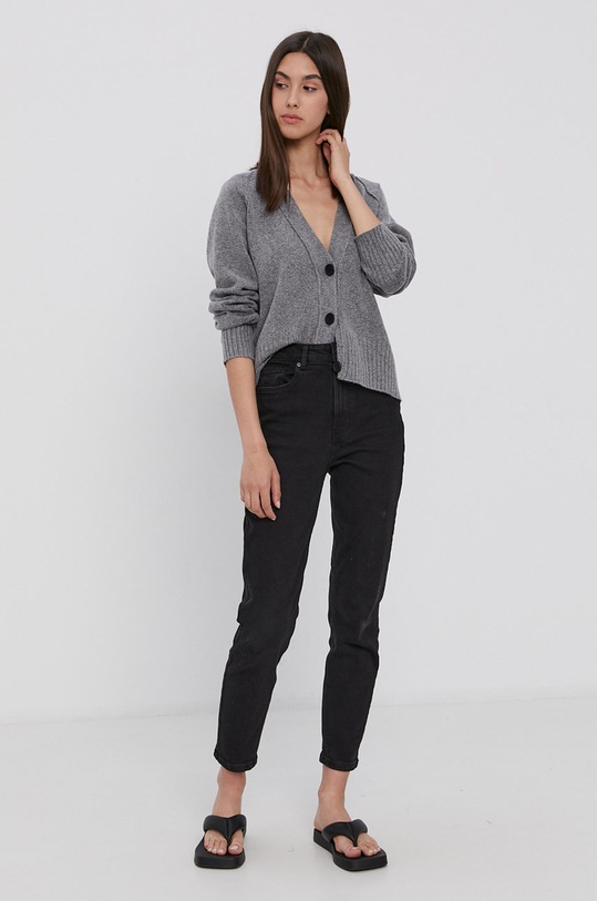 Noisy May Kardigan 27017083 szary AA00