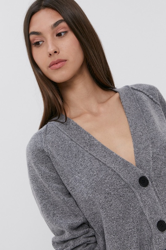 Noisy May Kardigan szary 27017083