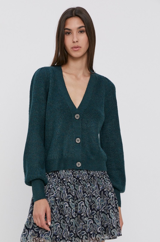 Kardigan Jacqueline de Yong propínací tyrkysová 15223312.