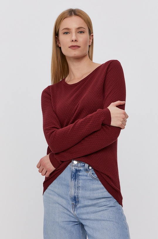 Vero Moda - Sveter burgundské 10136644