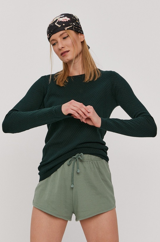 Vero Moda Sweter pozostałe zielony 10136644