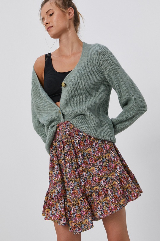 Only Kardigan turkusowy 15209307