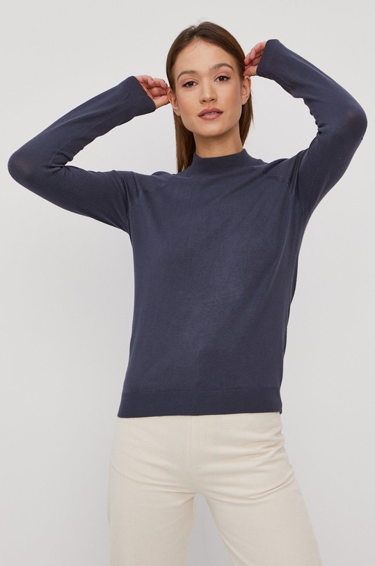 Svetr Pieces námořnická modř 17108452