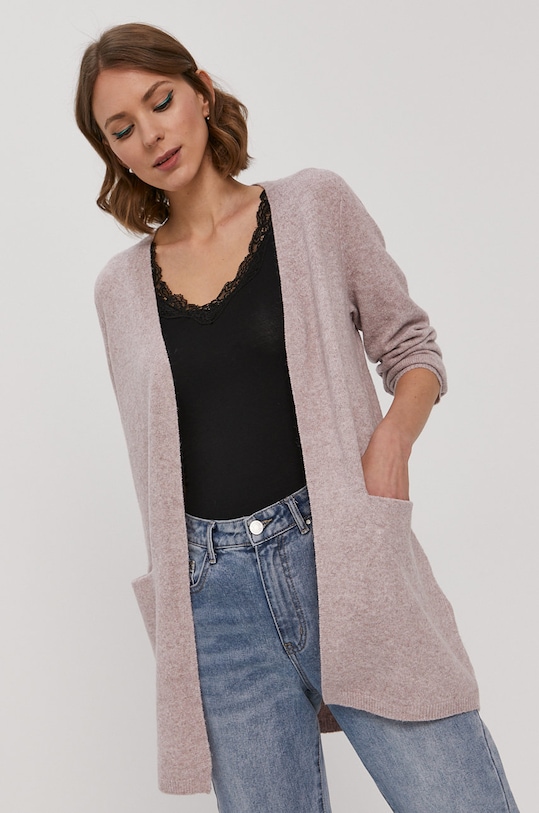 Vero Moda Kardigan różowy 10240548