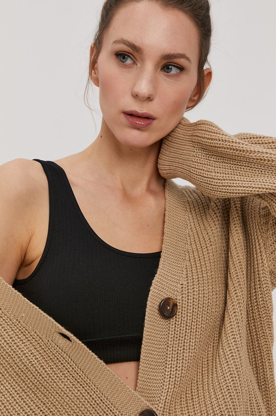 Vero Moda Kardigan beżowy 10243769