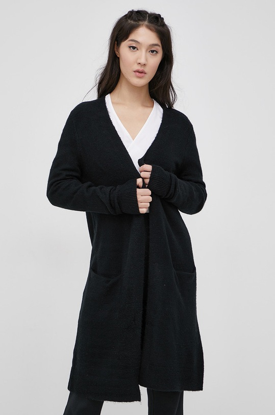 Pieces Kardigan pozostałe czarny 17114254