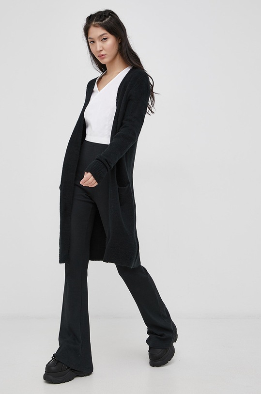 Pieces Kardigan 17114254 czarny AA00
