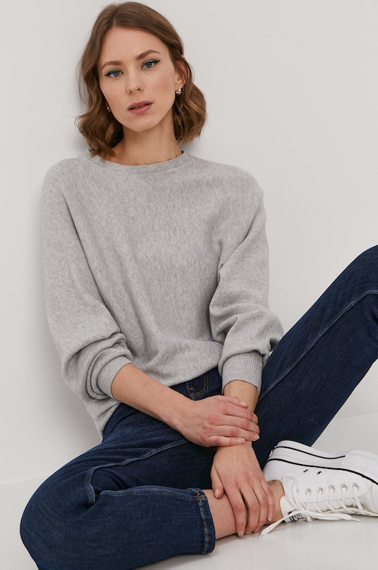 Svetr Noisy May lodičkový šedá 27008296