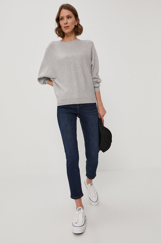 Noisy May Sweter 27008296 szary AA00